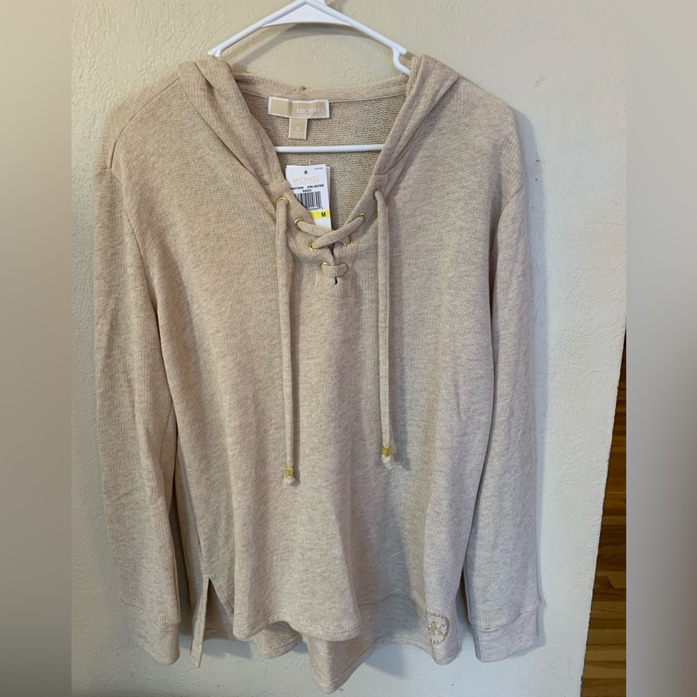 Michael Kors light weight hooded sweatshirt - Size medium - New with tags!